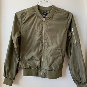 navy green bomber jacket
